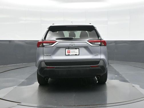Silver Sky Metallic 2025 Toyota RAV4 Hybrid LE
