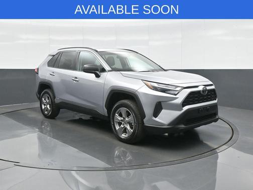 Silver Sky Metallic 2025 Toyota RAV4 Hybrid LE