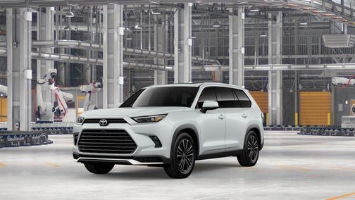 Wind Chill Pearl 2026 Toyota Grand Highlander Hybrid Platinum MAX