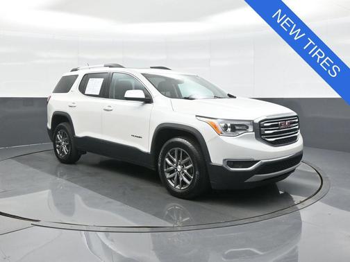 White Frost Tricoat 2018 GMC Acadia SLT-1