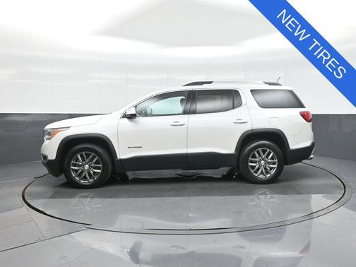 White Frost Tricoat 2018 GMC Acadia SLT-1
