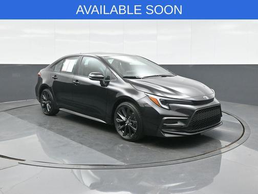 Midnight Black Metallic 2024 Toyota Corolla XSE