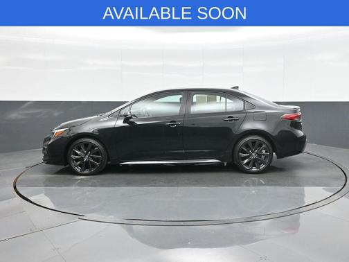 Midnight Black Metallic 2024 Toyota Corolla XSE