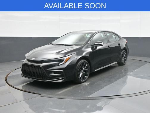 Midnight Black Metallic 2024 Toyota Corolla XSE