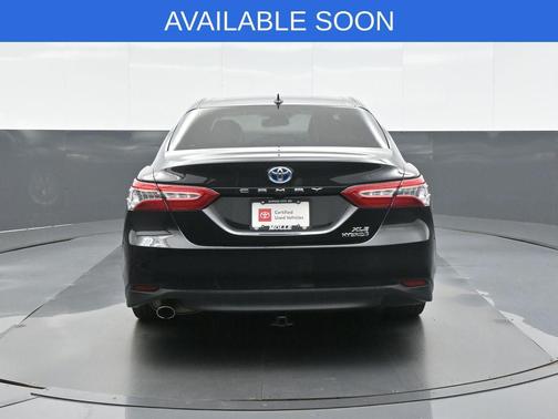 Midnight Black Metallic 2020 Toyota Camry Hybrid XLE