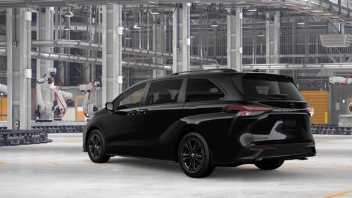 Midnight Black Metallic 2026 Toyota Sienna XSE