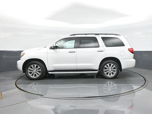 Super White 2017 Toyota Sequoia Limited