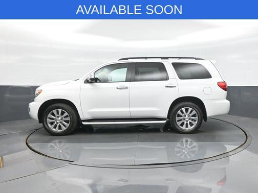 Super White 2017 Toyota Sequoia Limited