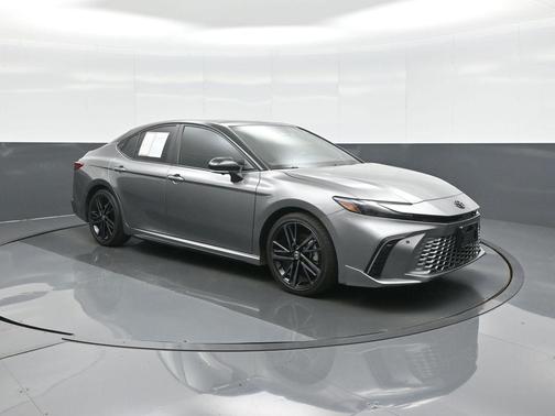 Midnight Black Metallic 2025 Toyota Camry XSE