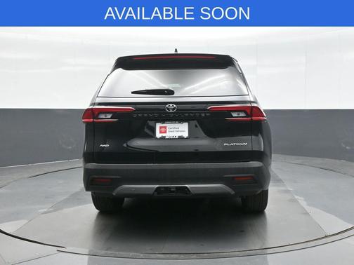 Midnight Black Metallic 2026 Toyota Grand Highlander Platinum