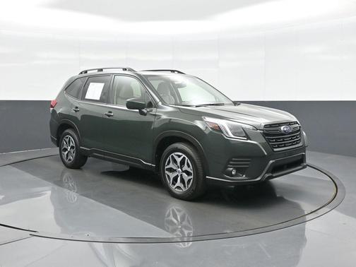 Dark Green 2024 Subaru Forester Premium