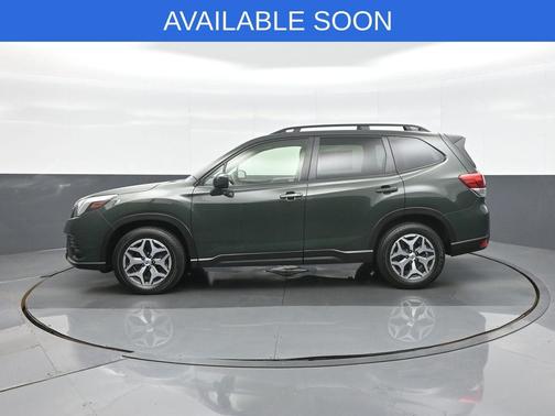Dark Green 2024 Subaru Forester Premium