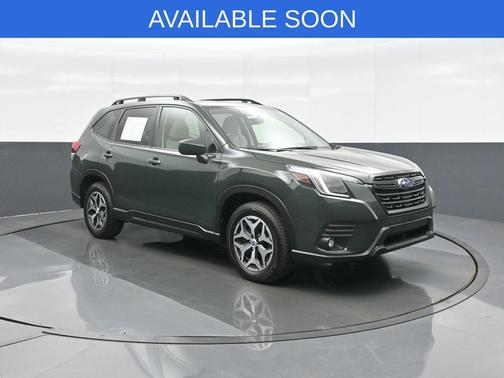 Dark Green 2024 Subaru Forester Premium