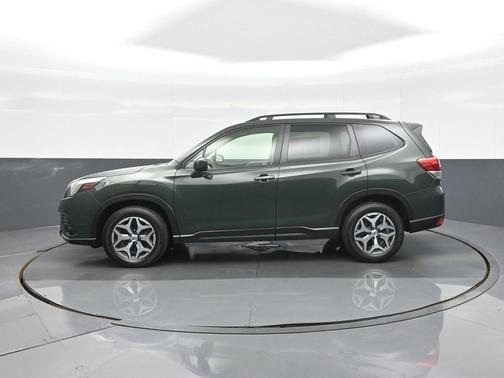 Dark Green 2024 Subaru Forester Premium