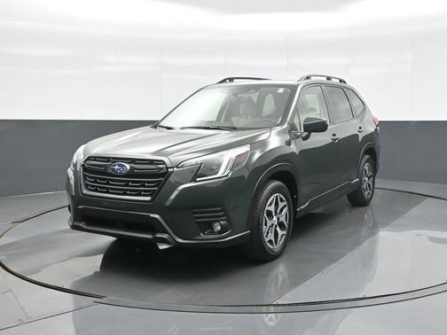 Dark Green 2024 Subaru Forester Premium