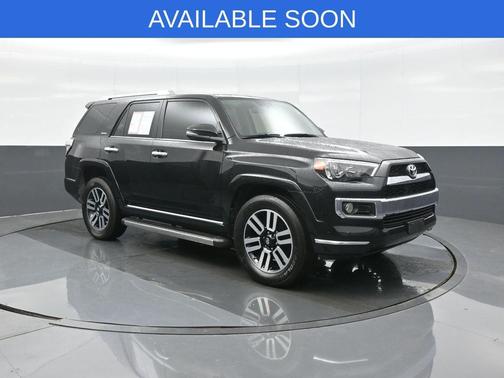 Midnight Black Metallic 2017 Toyota 4Runner Limited