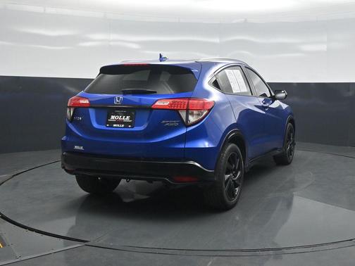 Aegean Blue Metallic 2021 Honda HR-V AWD Sport