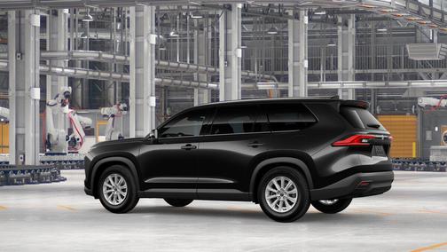 Midnight Black Metallic 2026 Toyota Grand Highlander XLE