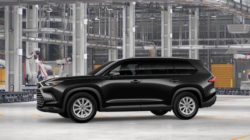 Midnight Black Metallic 2026 Toyota Grand Highlander XLE
