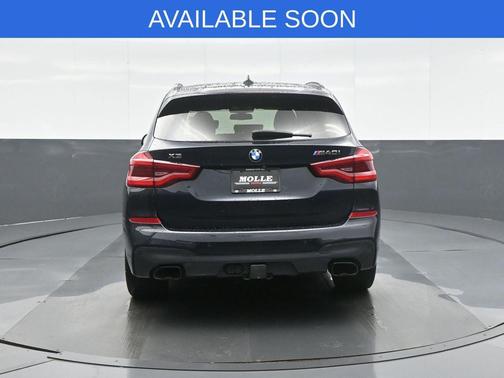 Carbon Black Metallic 2018 BMW X3 M40i