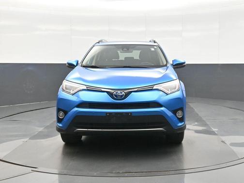 Electric Storm Blue 2017 Toyota RAV4 Hybrid Limited