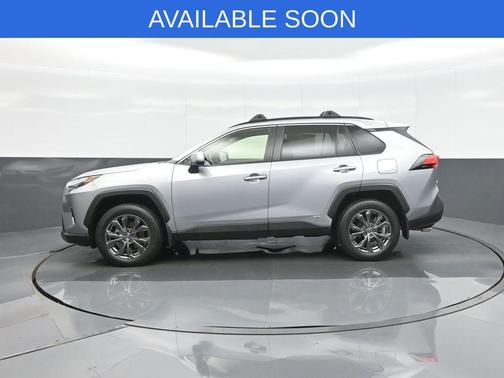 Silver Sky Metallic 2022 Toyota RAV4 Hybrid XLE Premium