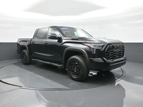 Midnight Black Metallic 2025 Toyota Tundra Hybrid TRD Pro