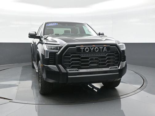 Midnight Black Metallic 2025 Toyota Tundra Hybrid TRD Pro