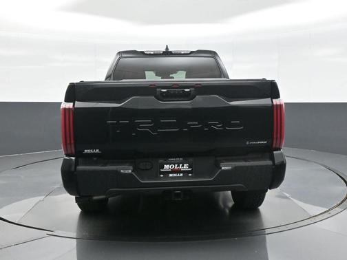 Midnight Black Metallic 2025 Toyota Tundra Hybrid TRD Pro