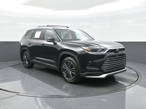 Midnight Black Metallic 2024 Toyota Grand Highlander Hybrid Limited MAX