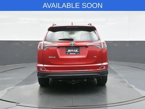 Barcelona Red Metallic 2017 Toyota RAV4 LE