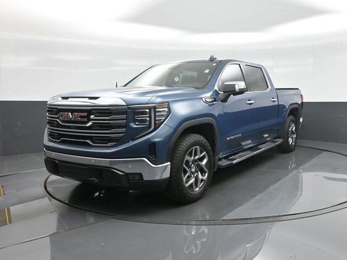 Downpour Metallic 2024 GMC Sierra 1500 SLT