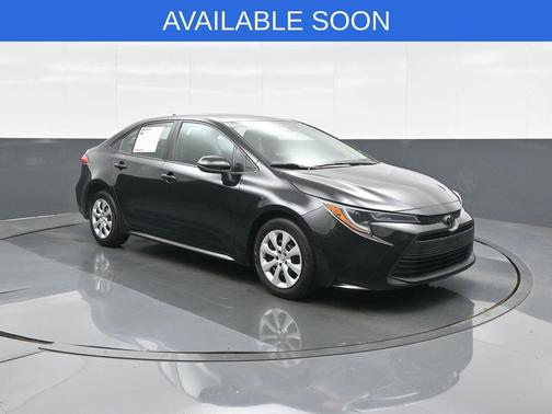 Midnight Black Metallic 2023 Toyota Corolla LE