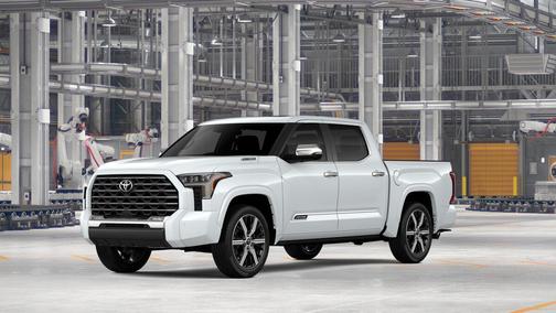 Wind Chill Pearl 2026 Toyota Tundra Hybrid Capstone