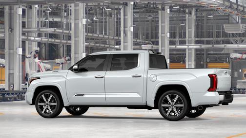 Wind Chill Pearl 2026 Toyota Tundra Hybrid Capstone