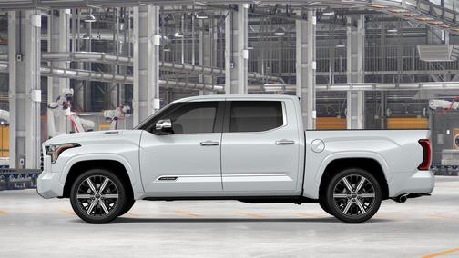 Wind Chill Pearl 2026 Toyota Tundra Hybrid Capstone