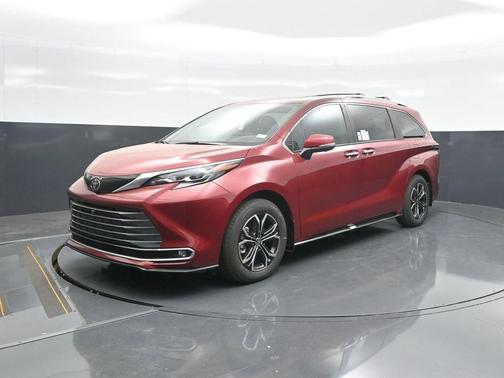 Ruby Flare Pearl 2026 Toyota Sienna Platinum