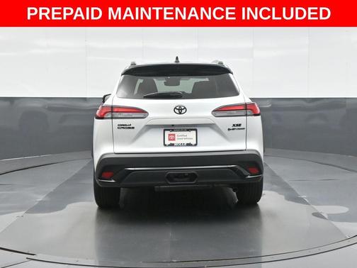 Wind Chill Pearl/Jet Black 2026 Toyota Corolla Hybrid SE