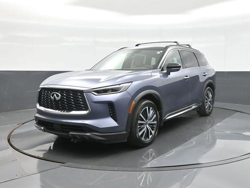 Blue / Black 2024 INFINITI QX60 AUTOGRAPH