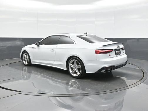 Glacier White Metallic 2021 Audi A5 45 S line Premium