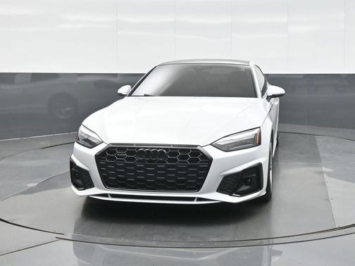 Glacier White Metallic 2021 Audi A5 45 S line Premium