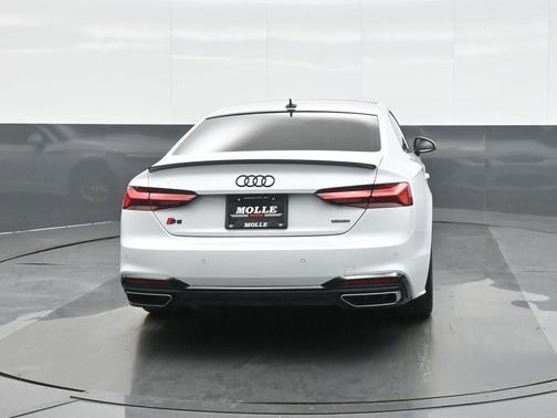 Glacier White Metallic 2021 Audi A5 45 S line Premium