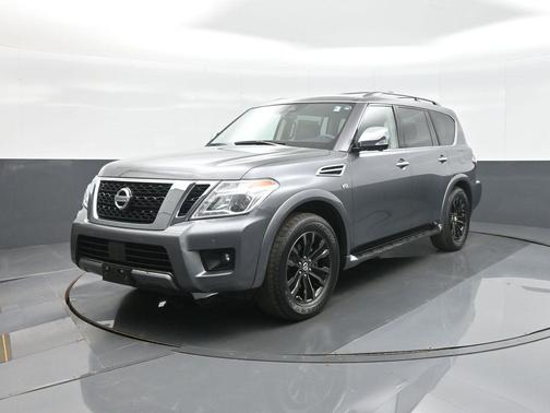 Gun Metallic 2019 Nissan Armada Platinum