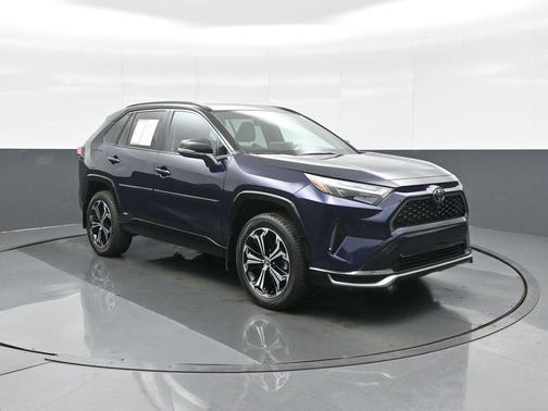 Midnight Black Metallic 2025 Toyota RAV4 Hybrid SE