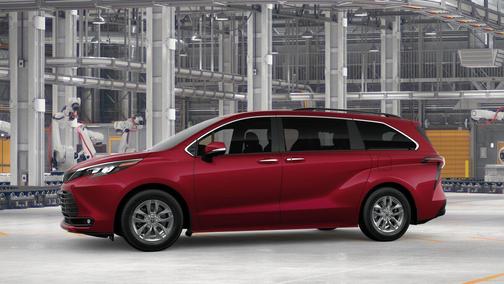 Ruby Flare Pearl 2026 Toyota Sienna XLE