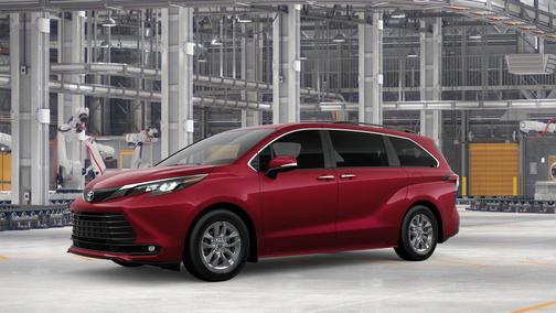 Ruby Flare Pearl 2026 Toyota Sienna XLE