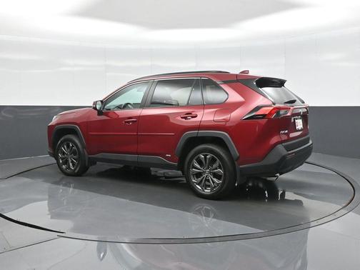 Maroon 2024 Toyota RAV4 Hybrid XLE Premium