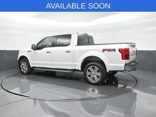 White Platinum Metallic Tri-Coat 2019 Ford F-150 Lariat