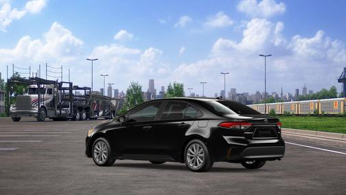 Midnight Black Metallic 2026 Toyota Corolla LE