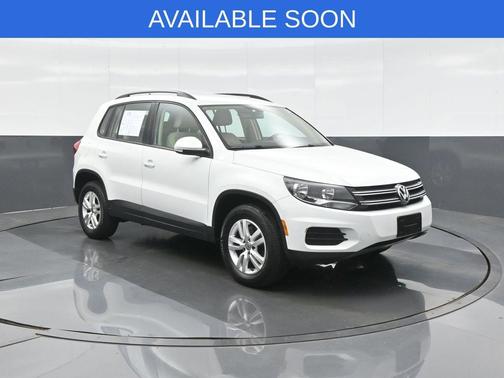 Pure White 2017 Volkswagen Tiguan 2.0T S 4MOTION